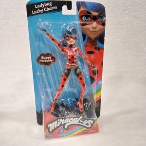 Playmates Toys 5" Miraculous Ladybug Lucky Charm Action Figure ZAG Heroez
New
